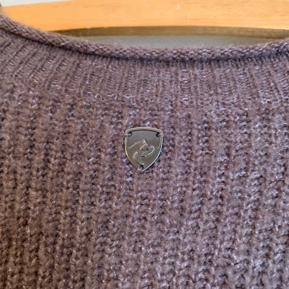 KUHL crewel long sleeve sweater wool blend pullover size medium - Picture 7 of 10